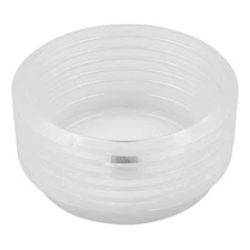 CALIDAKA Drill Dust Collector Hole Saw Bowl Ash Drywall White 