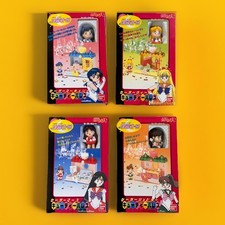 Bandai Sailor Moon Cutie Palace Castle CONJUNTO de 4 Raro Lote De Colección Años 90 En Caja. 💝