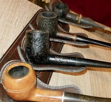 4 Konvolut Tabakpfeifen: imported briar Butz-Choquin,Mastercraft Custom Made.