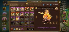 Summoners War Global 11LD5:🔥 G3/C2🔥+231 Spd Will/+19X Vio Will/+19X Desp Will