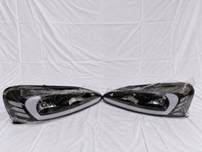 DNA Motoring 04-08 Pontiac Grand Prix LED DRL black clear corner headlight pair