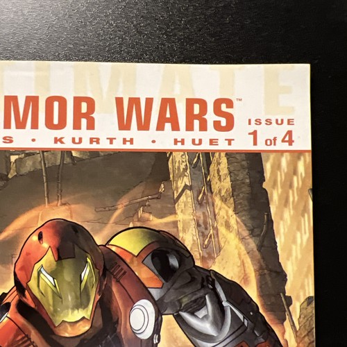 ULTIMATE ARMOR WARS #1 (2009) 1° apparizione Ghost & Justine Hammer - Foto 3 di 11