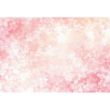 6x4ft Pink Floral Backdrop Cherry Blossoms Flower Blossoming Spring Japan Dre...