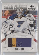 2012-13 Panini Limited Crease Cleaners Materials 3/5 Jake Allen #CC-JA Patch 4f5