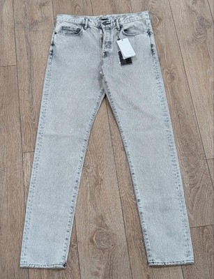 $448 Mens John Elliott ''The Cast 2'' Rigid Denim Jeans Playa US 32