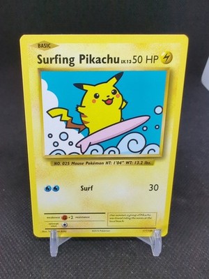 サーフィンピカチュウ 2016年 XYプロモ Surfing Pikachu 111/108 - Secret Rare - XY Evolutions 2016