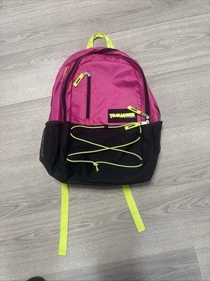 Trail Maker Classic 90s Style Pink Black and yellow Backpack
