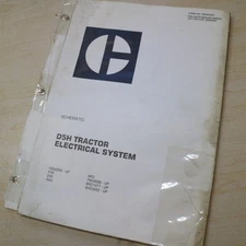 CAT D5H TRACTOR CRAWLER Electrical System Schematic Manual wiring shop guide