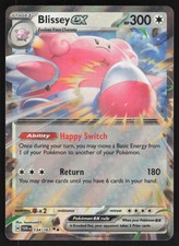 Carta Pokemon Blissey ex Holo 134/167 quasi nuova SV06: Twilight Masquerade