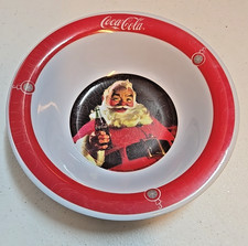 Vintage Coca Cola Santa Claus Bowl by Gibson; China