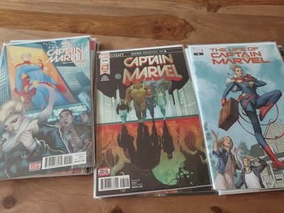 The Mighty Captain Marvel + Dark Origin + The Life of Captain Marvel | 21 Hefte