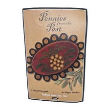 Indygo Junction Wool Penny Rug Colonial Pineapple Pennies from the Past Pattern