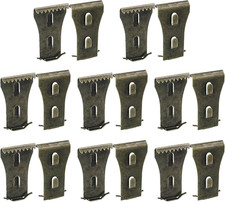 8-Pack Brick Clips for Hanging on Outdoor Walls, Fits 2-1/4" to 2-3/8" High Bric