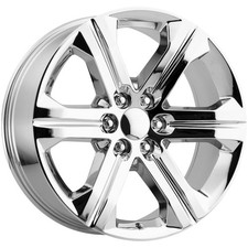 Factory Reproductions Fr47 Sierra 24x10 6x5.5 30mm Chrome Wheel Rim 24 Inch Factory Reproductions Fr47 Sierra 24x10 6x5.5 30mm Chrome Wheel Rim 24 Inch