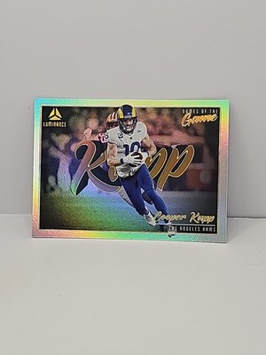 2022 Panini Luminance Cooper Kupp Names Of The Game