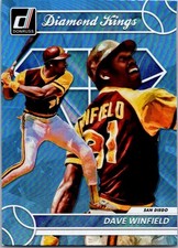 2023 Donruss #30 Dave Winfield Holo Carolina Blue