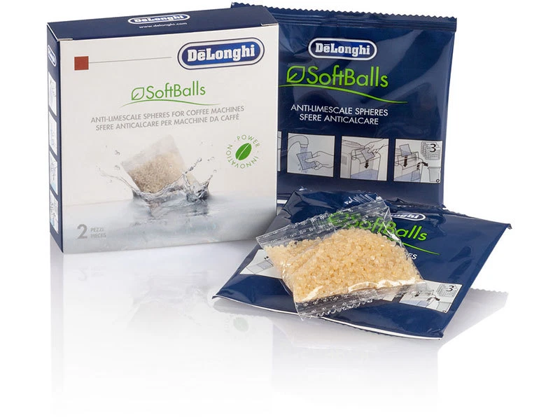 DE LONGHI Delonghi Softballs 2 SACCHETTI sfere anticalcare per macchine LAVAZZA - ARIETE