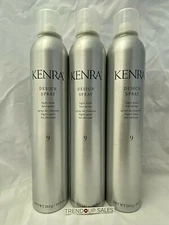 Kenra Design Spray Hair Spray  #9       10oz    3 PACK SET