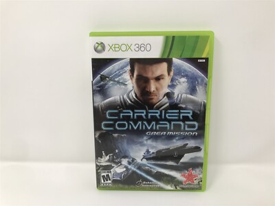 Carrier Command: Gaea Mission - Microsoft Xbox 360 - Complete In Box CIB 