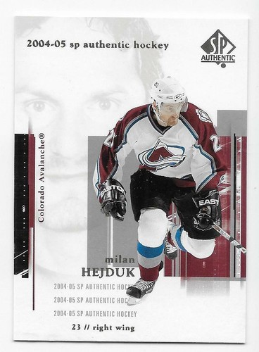 04/05 SP AUTHENTIC BASE/FUTURE WATCH/ALL-WORLD Hockey (#1-150) U-Pick From List - Picture 25 of 148