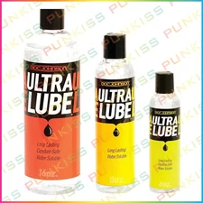Doc Johnson Ultra Lube Water Based Personal Lubricant💋Long Lasting Choose Size