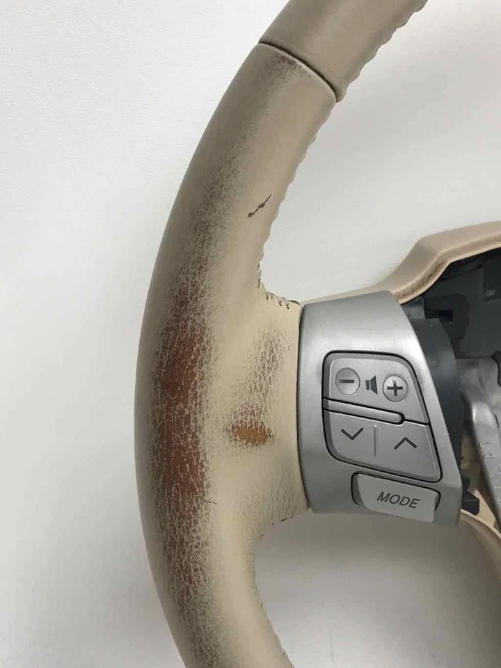 Volante con Cruise Ivory Cuero Se Adapta a Toyota Solara 2007 2008 ¡Usado! Foto 2 de 4