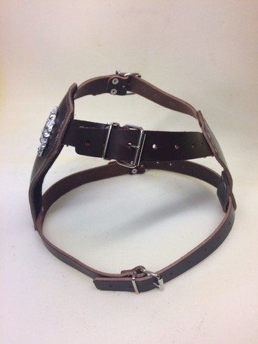 British Bulldog leather dog harness - Picture 3 of 3