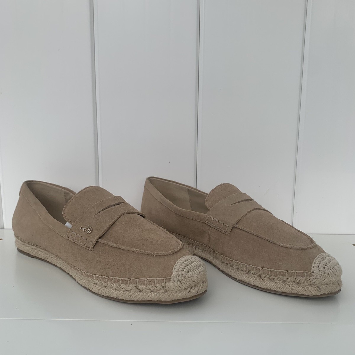 Sam Edelman, KAI, Women Tuscan Taupe Suede Loafer, Size 11  display picture 1