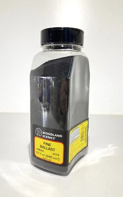 Woodland Scenics Fin Gravier ( Beau) Anthracite Contenu: 0,945l B1376 - Photo 1/2