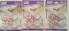 Clear Furniture Edge Table Corner Protectors Baby Child Safety 12 pcs