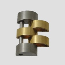 NOS 18K  Steel Rolex Datejust 12mm Mid sized Jubilee Watch Band Link 68273 Part