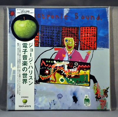 George HARRISON Electronic Sound Orig 2005 JAPAN Mini LP CD TOCP-67572 Seald New