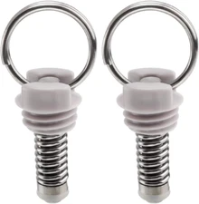 Ferroday Pressure Relief Valve Plastic Keg Lid Release Valve for Ball Lock Type