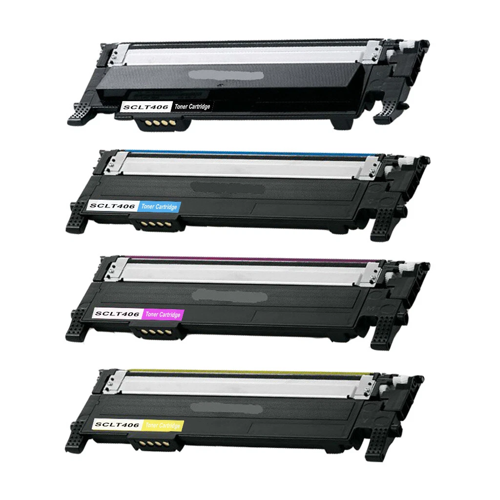 TonerSave 4PK CLT-Y406S CLT-C406S CLT-M406S CLT-K406S Toner for Samsung  C460FW Toner, Samsung C410W Toner, C460 C460W C460FW C410 C410W CLP-365  CLX-3305FW CLX-3300 CLP-365W CLP-360 : : Office Products