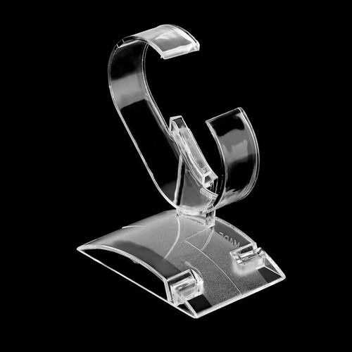 10pcs Bangle Watch Bracelet Acrylic Clear Display Holder Stand Rack - Picture 10 of 11