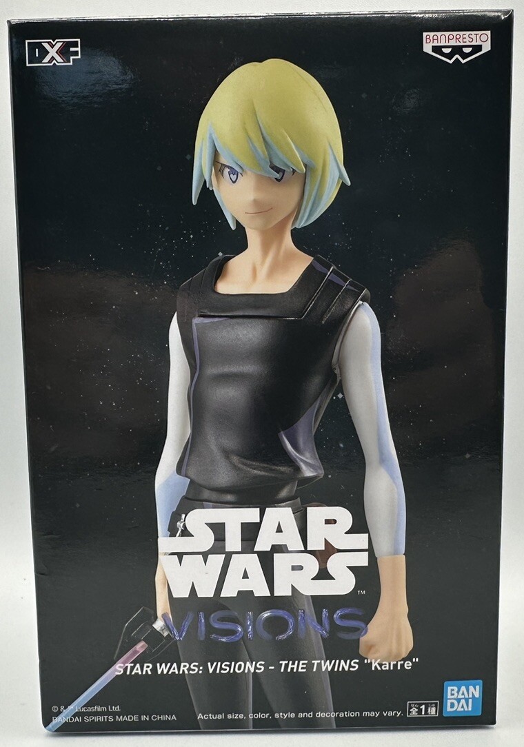 Star Wars Visions The Twins Karre Bandai Action Figure Brand New Free Shipping