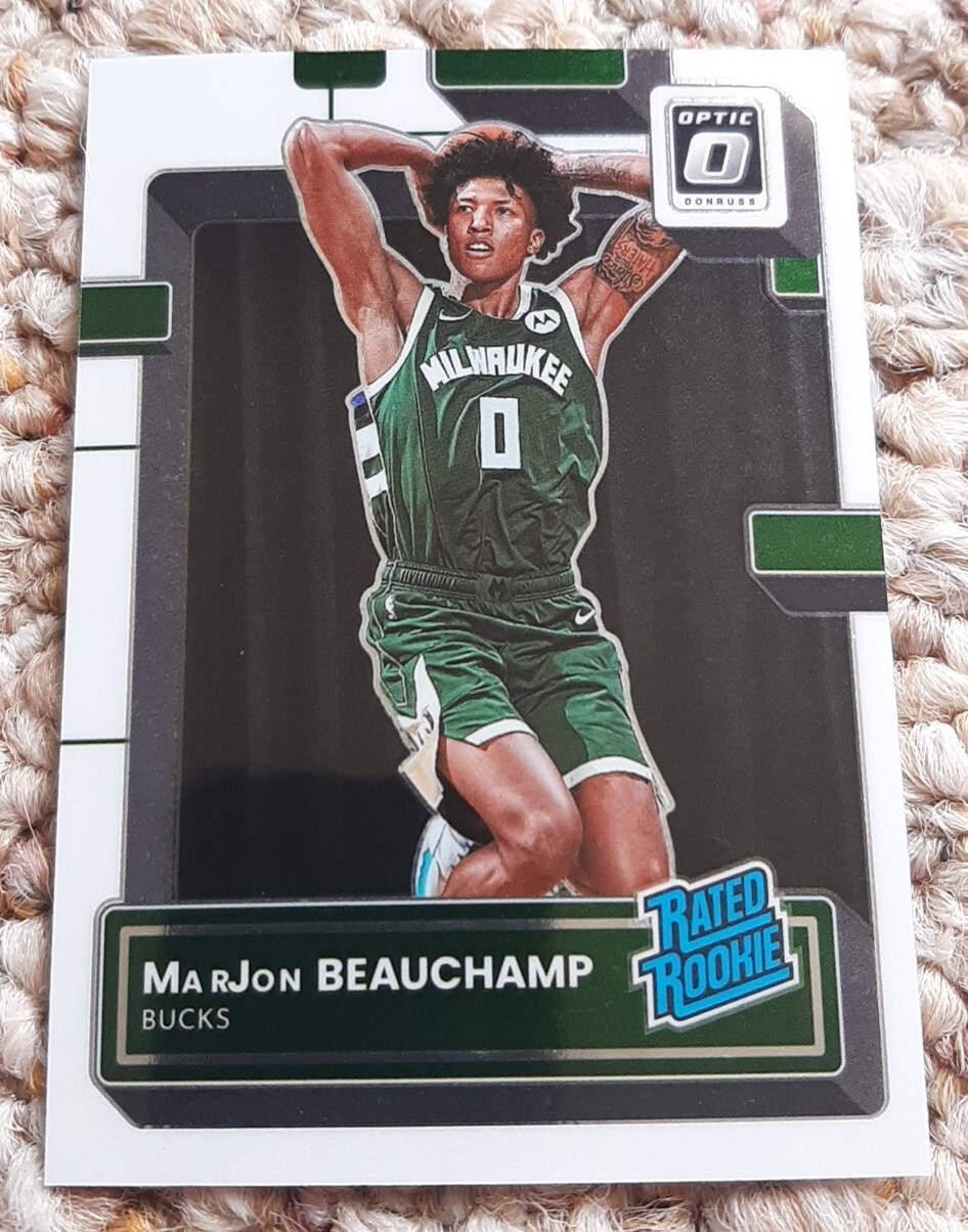 2022-23 Panini Donruss Optic Rated Rookie MarJon Beauchamp #210 (Rookie Card)