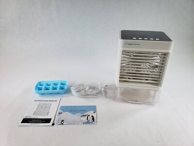 DAMAGED SKYICE Mini Portable Air Conditioner 4-IN-1 Personal Air Cooler CRACKED