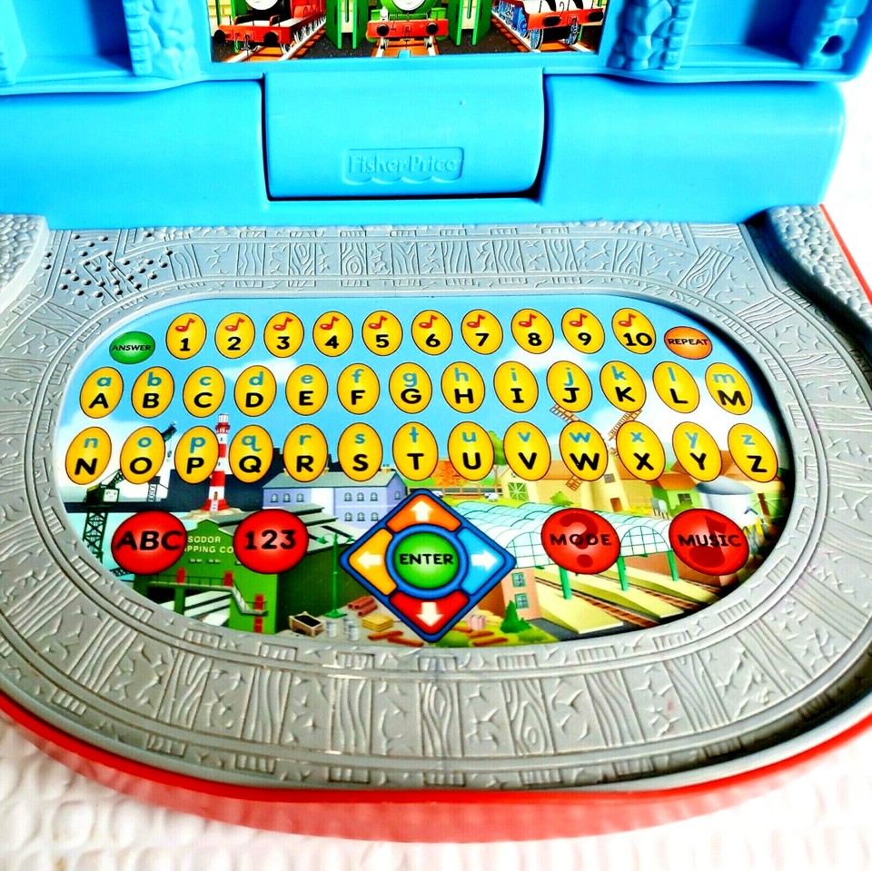 Mattel Thomas & Friends Preschool Leader of The Track Loptop Computer ...