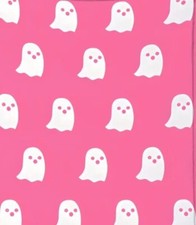 Halloween Pink Ghost Blanket Soft Throw Plush Flannel 2023 Fleece Cartoon Viral