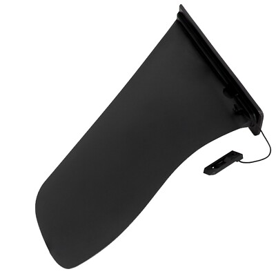 Schwarz SUPS FIN Zentralflosse 27,5*25*4,5 Cm Aufblasbar Aufstehen Hochleistung
