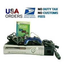 Xbox 360 Console 120GB Black + Wired Controller + Game - Demo Video Included! 🎮