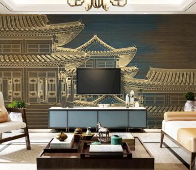 3D Classic Architecture ZHU3250 Wallpaper Wall Mural Removable Self-adhesive Amy
