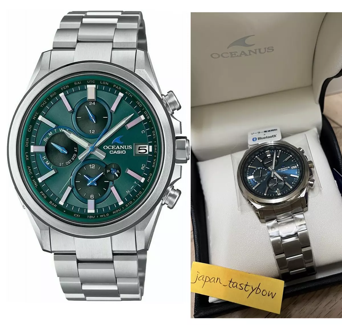 CASIO Watch OCEANUS Classic Line OCW-T4000C-3AJF Men's Silver