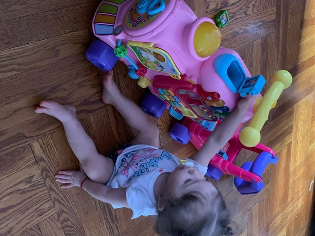 VTech Sit-to-stand Ultimate Alphabet Train (frustration ) Pink for sale online | eBay