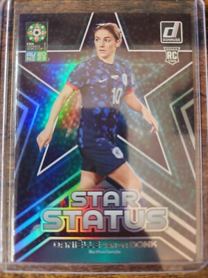 2023 Donruss FIFA Women's World Cup Danielle van de Donk Star Status Rookie #15