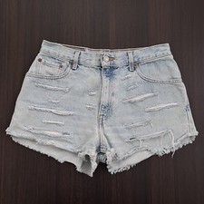 Vintage Women s Levi s 550 relaxed cutoff denim shorts size 11 jr. - Mexico