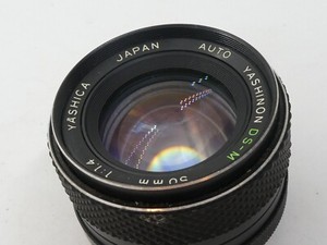 M42 YASHINON DS-M 50mm f/1.4 YASHICA * EXCELLENT VIEW PICTURES + CAP + FILTER