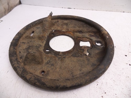 82-92 Camaro Firebird Original Rear Drum Brake Backing Plate Plates Dust Shields - Picture 4 of 19