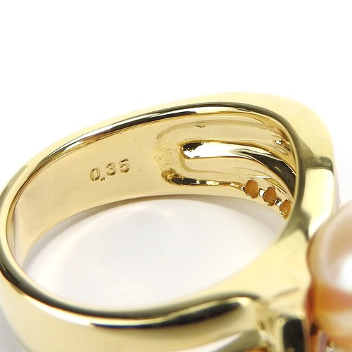 Anello TASAKI USATO US 6,5 K18 oro giallo 12,6 g oro giallo oro giallo fresco... - Foto 7 di 9